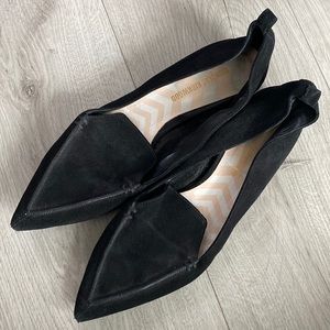 Nicholas Kirkwood "Beya" suede black loafers ( size 40)